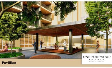 One Portwood Residences Studio unit for Sale in Pasay City