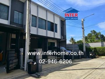 Two-story townhome, 17.5 sq.wa., Pleno Ratchaphruek Village, Soi Bang Krang 45/4, Ratchaphruek Road, Rama 5 Road, Mueang Nonthaburi, Nonthaburi.