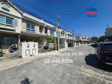 Two-story townhome, 18.1 sq.wah, Villaggio Bangna, ABAC Bangna-Trat Km. 26 (Land Department Bang Phli Soi), Bangna-Trat Road, Bang Bo, Samut Prakan.