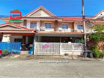 ทาวน์เฮาส์ 2 ชั้น โครงการ พฤกษาดี คลอง3 เนื้อที่ 18 ตรว. (รังสิต-นครนายก 91) ถนนรังสิต-นครนายก ตำบลคลองสาม อำเภอคลองหลวง ปทุมธานี
