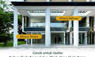 Menteng Studio Loft Ruko Mewah Hadap Jalan Boulevard