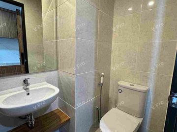 dijual cepat apartment delft lantai 12 sea view full furnish type studio