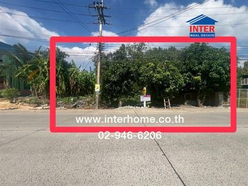 Vacant land 180 sq.w. Land, Soi Tesaban 3, Pathum Thani-Sam Khok-Sena Road (3111), Pathum Thani-Bang Len Road, Sam Khok, Pathum Thani