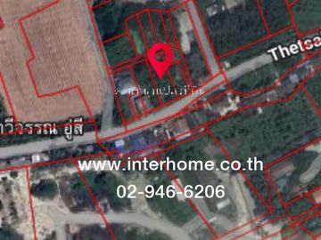 Vacant land 180 sq.w. Land, Soi Tesaban 3, Pathum Thani-Sam Khok-Sena Road (3111), Pathum Thani-Bang Len Road, Sam Khok, Pathum Thani
