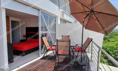 DEPARTAMENTO EN VENTA VISTA AL MAR EN HUATULCO