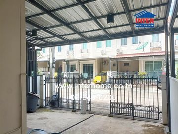 Two-story townhome, 16.1 sq.wa., Pruksa Ville 113 Tiwanon-Rangsit, alley next to Krung Siam Saint Carlos Hospital, Tiwanon Road, Mueang Pathum Thani,