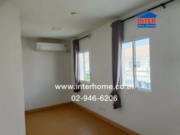 Two-story townhome, 16.1 sq.wa., Pruksa Ville 113 Tiwanon-Rangsit, alley next to Krung Siam Saint Carlos Hospital, Tiwanon Road, Mueang Pathum Thani,