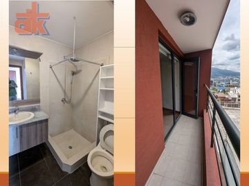 Suite de 60m² con 2 Terrazas y Vista Espectacular a La Carolina - Av Eloy Alfaro