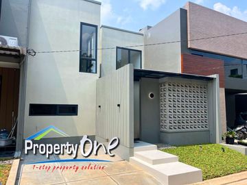 Dijual Rumah Konsep Modern Minimalis di Serpong Garden Cisauk Dekat Dengan BSD