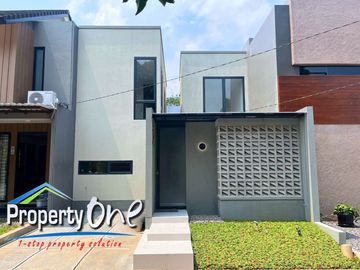 Dijual Rumah Konsep Modern Minimalis di Serpong Garden Cisauk Dekat Dengan BSD