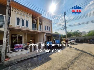Two-story townhouse, 16.3 sq.wah, Golden Town Phetkasem Village, near MRT Lak Song, Soi Phetkasem 108, Phetkasem Road, Kanchanaphisek Road, Nong Khaem