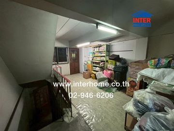 Four-story commercial building, 35.9 sq.wah. Located near Maruay Market, opposite Siam Commercial Bank, Nimitmai branch, on Nimitmai Road, Lam Luk Ka,