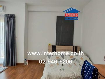 Two-story townhome, 43.5 sq.wah, Grandville Village, Pathum Thani-Sai Nai Road, Bangkok-Pathum Thani Road, Mueang Pathum Thani, Pathum Thani.