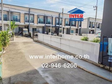 Two-story townhome, 43.5 sq.wah, Grandville Village, Pathum Thani-Sai Nai Road, Bangkok-Pathum Thani Road, Mueang Pathum Thani, Pathum Thani.