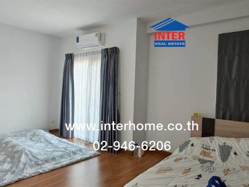 Two-story townhome, 43.5 sq.wah, Grandville Village, Pathum Thani-Sai Nai Road, Bangkok-Pathum Thani Road, Mueang Pathum Thani, Pathum Thani.