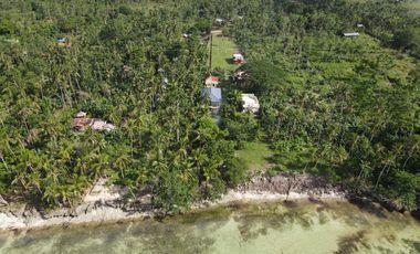 Beach Lot For Sale with 2-Storey House — San Francisco, Camotes Island, Cebu