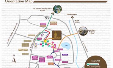 Ruko Free PPN Il lago Grande Gading Serpong