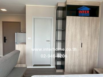 26.27 sq.m. condominium at D Condo Campus Hideaway, Khlong Luang-Chiang Rak Road, Khlong Nueng Road, Khlong Luang, Pathum Thani.