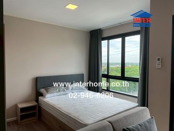 26.27 sq.m. condominium at D Condo Campus Hideaway, Khlong Luang-Chiang Rak Road, Khlong Nueng Road, Khlong Luang, Pathum Thani.