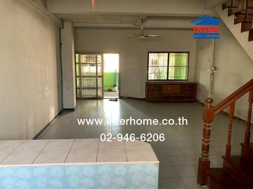 Two-story townhouse, 17.5 sq.wa., Monchaya 2 Village, Sai Mai 49, near Sai Mai Avenue, Soi Sai Mai 49, Sai Mai Road, Sai Mai District, Bangkok.
