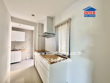 Two-story detached house, 60.1 sq.wah, V-Compound Village, Tiwanon-Rangsit, near The Nine Center Tiwanon, Tiwanon Road, Rangsit-Pathum Thani Road, Mue