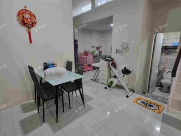 dijual cepat rumah siap huni dua lantai di tengah kota makassar kompleks green leaf andi jemma
