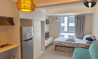 For Rent: Furnished Studio Unit at Avida Towers Riala, Cebu I.T. Park - 22.80sqm.
