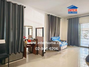 Two-story townhome, 17.8 sq.wah, Pruksa Sukhumvit-Bangpu Village, near Bangpu Bus Terminal, Sukhumvit Road, Khlong Khut Road, Mueang Samut Prakan, Sam