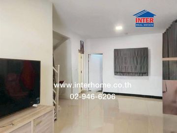 Two-story townhome, 17.8 sq.wah, Pruksa Sukhumvit-Bangpu Village, near Bangpu Bus Terminal, Sukhumvit Road, Khlong Khut Road, Mueang Samut Prakan, Sam