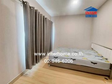 Two-story townhome, 17.8 sq.wah, Pruksa Sukhumvit-Bangpu Village, near Bangpu Bus Terminal, Sukhumvit Road, Khlong Khut Road, Mueang Samut Prakan, Sam