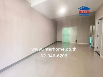 Two-story townhome, 17.8 sq.wah, Pruksa Sukhumvit-Bangpu Village, near Bangpu Bus Terminal, Sukhumvit Road, Khlong Khut Road, Mueang Samut Prakan, Sam