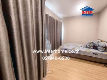 Two-story townhome, 17.8 sq.wah, Pruksa Sukhumvit-Bangpu Village, near Bangpu Bus Terminal, Sukhumvit Road, Khlong Khut Road, Mueang Samut Prakan, Sam