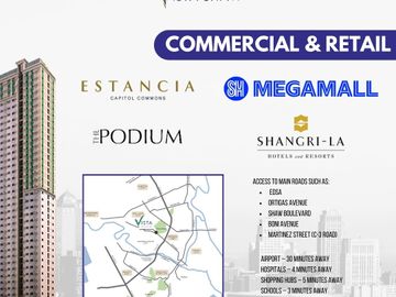 87K DP to Move in! Condo in Mandaluyong facing Wack Wack Golf Course View or Makati Skyline
