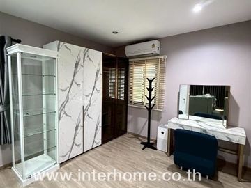 Two-story detached house, 54.6 sq.w., The Plant Bangna-Wongwaen, near Bangchak gas station, Sukhumvit 2 branch, Kanchanaphisek Road, Ladkrabang Road (