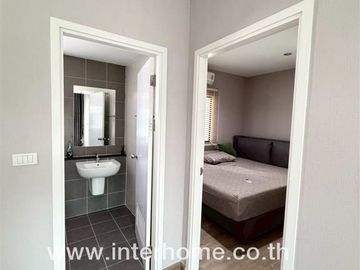 Two-story detached house, 54.6 sq.w., The Plant Bangna-Wongwaen, near Bangchak gas station, Sukhumvit 2 branch, Kanchanaphisek Road, Ladkrabang Road (