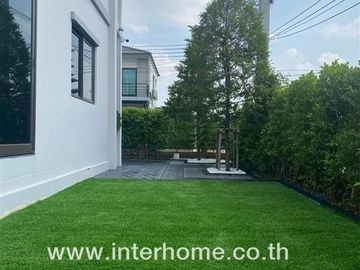 Two-story detached house, 54.6 sq.w., The Plant Bangna-Wongwaen, near Bangchak gas station, Sukhumvit 2 branch, Kanchanaphisek Road, Ladkrabang Road (