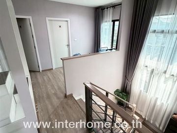 Two-story detached house, 54.6 sq.w., The Plant Bangna-Wongwaen, near Bangchak gas station, Sukhumvit 2 branch, Kanchanaphisek Road, Ladkrabang Road (