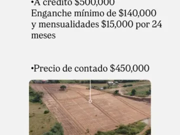Paraje El Horno San Lorenzo Cacaotepec Etla Oaxaca de Juarez. Pone. a La Venta Lotes Desde 200 M/2