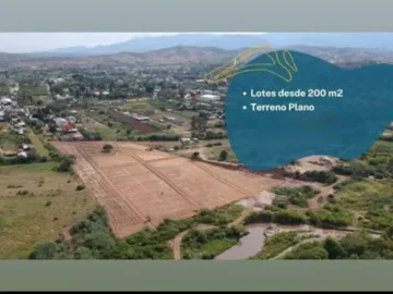 Paraje El Horno San Lorenzo Cacaotepec Etla Oaxaca de Juarez. Pone. a La Venta Lotes Desde 200 M/2