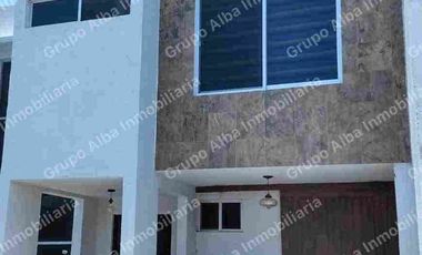 RENTA HERMOSA CASA EN PRIVADA EN RESIDENCIAL SANTA FE TLACOTE