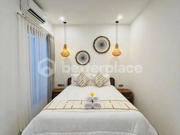 Timeless Modern Minimalist Retreat – Beautifully Furnished 2-Bedroom Villa in Bali’s Most Connected Residential Hub