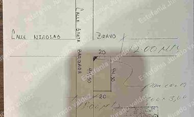 Lote en venta en esquina, San Pablo xochimehuacan