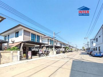 Two-story detached house, 37.5 sq.wah, Chat Luang 17 Village, Rangsit-Khlong 3, near Thai Somboon Market, Rangsit-Khlong 3, Khlong 3 Road, Vibhavadi R