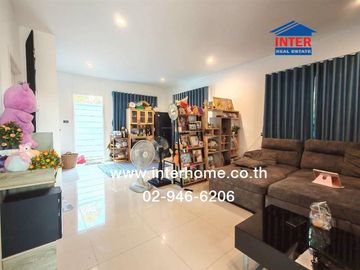 Two-story detached house, 37.5 sq.wah, Chat Luang 17 Village, Rangsit-Khlong 3, near Thai Somboon Market, Rangsit-Khlong 3, Khlong 3 Road, Vibhavadi R