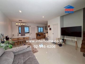 3-story townhome, 19.3 sq.wah, Great Tier Town Bangna-Theparak, Soi Thidin Thai, Theparak Road, Phraeksa Road, Bang Phli Yai, Samut Prakan.