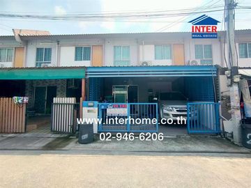 Two-story townhome, 17.3 sq.wah, Pruksa 111 Rangsit-Bang Phun 2 Village, Soi Rangsit-Pathum Thani 43, Rangsit-Pathum Thani Road, Mueang Pathum Thani,