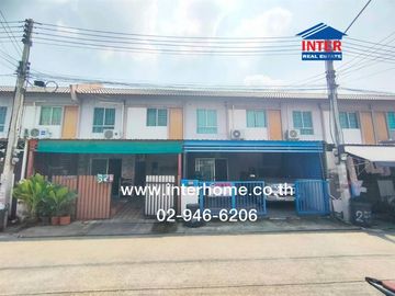 Two-story townhome, 17.3 sq.wah, Pruksa 111 Rangsit-Bang Phun 2 Village, Soi Rangsit-Pathum Thani 43, Rangsit-Pathum Thani Road, Mueang Pathum Thani,