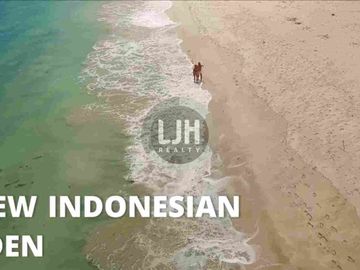 Beach Front Land For Sale at New Eden Sumbawa Indonesia