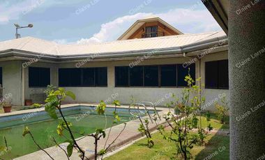Sto. Niño Village house and lot for long term rent with pool and Guest House