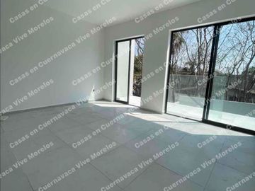 CASA NUEVA EN VENTA MODERNA EN RESIDENCIAL JIUTEPEC ALBERCA Y JARDN